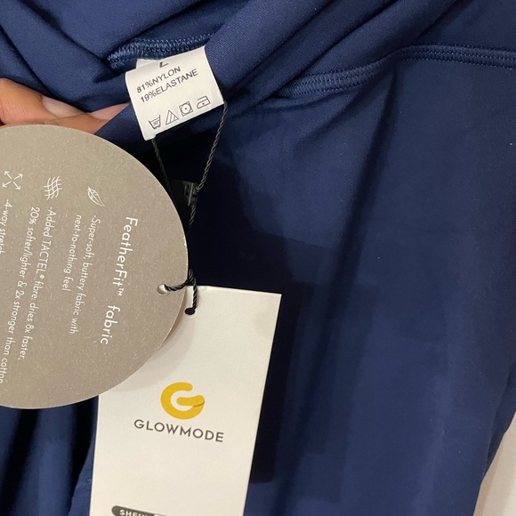 NWT Glowmode featherfit crossover cinch waist leggings - Picture 4 of 5